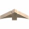 Ekena Millwork Bellingham Rough Sawn Timber Gable Bracket, Douglas Fir, 36"W x 12"H x 6"D x 6"F, 8/12 Pitch GBW036X12X0606BEL00RDF - alternate 3